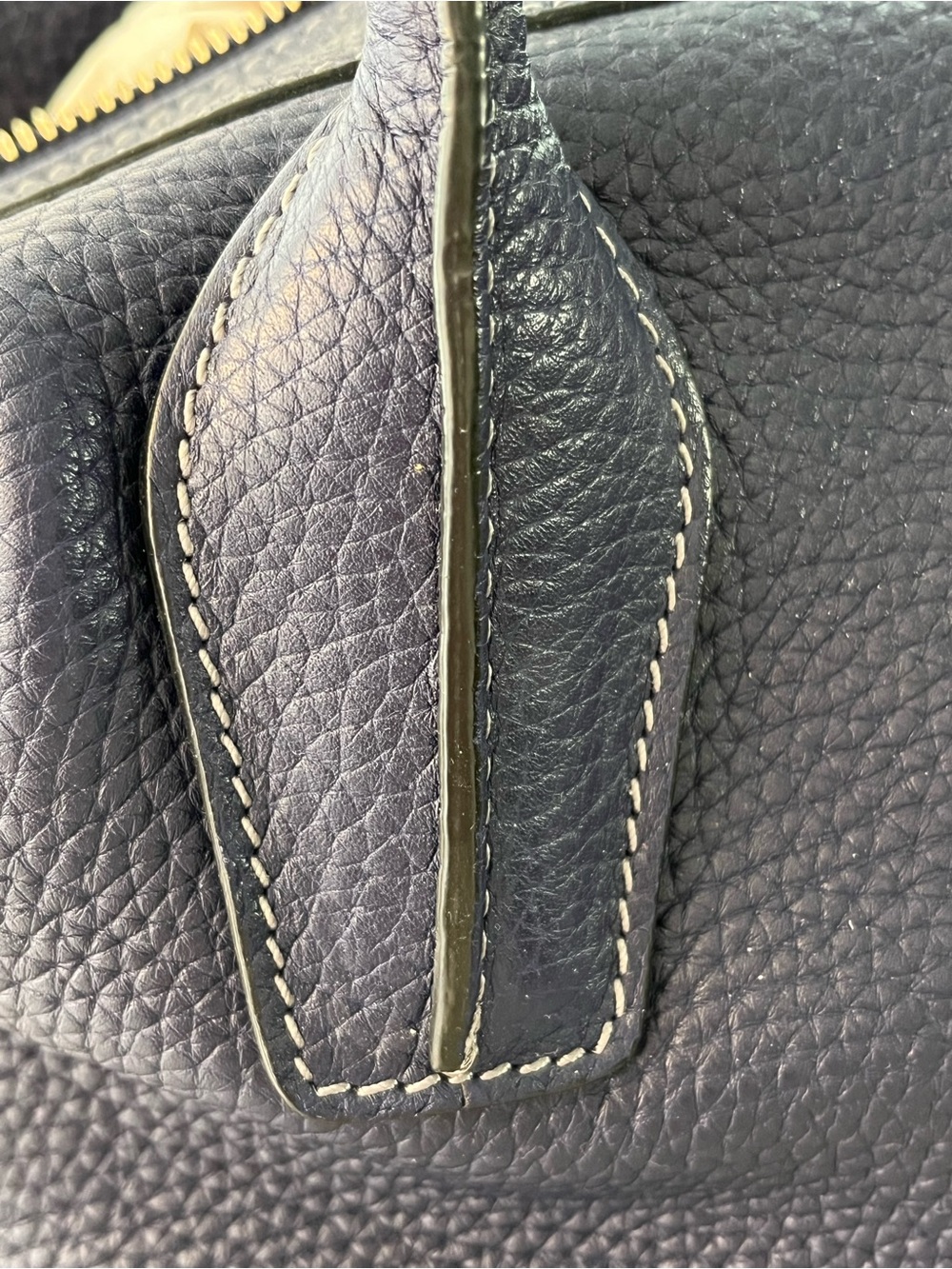 Tod's Blue Leather Handbag - Picture 10 of 15